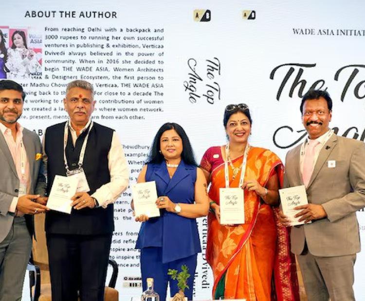THE TOP ANGLE: A Transformative book for Women in Architecture & Interior Design by The WADE ASIA authored by Verticaa Dvivedi & Madhu Chowdhury